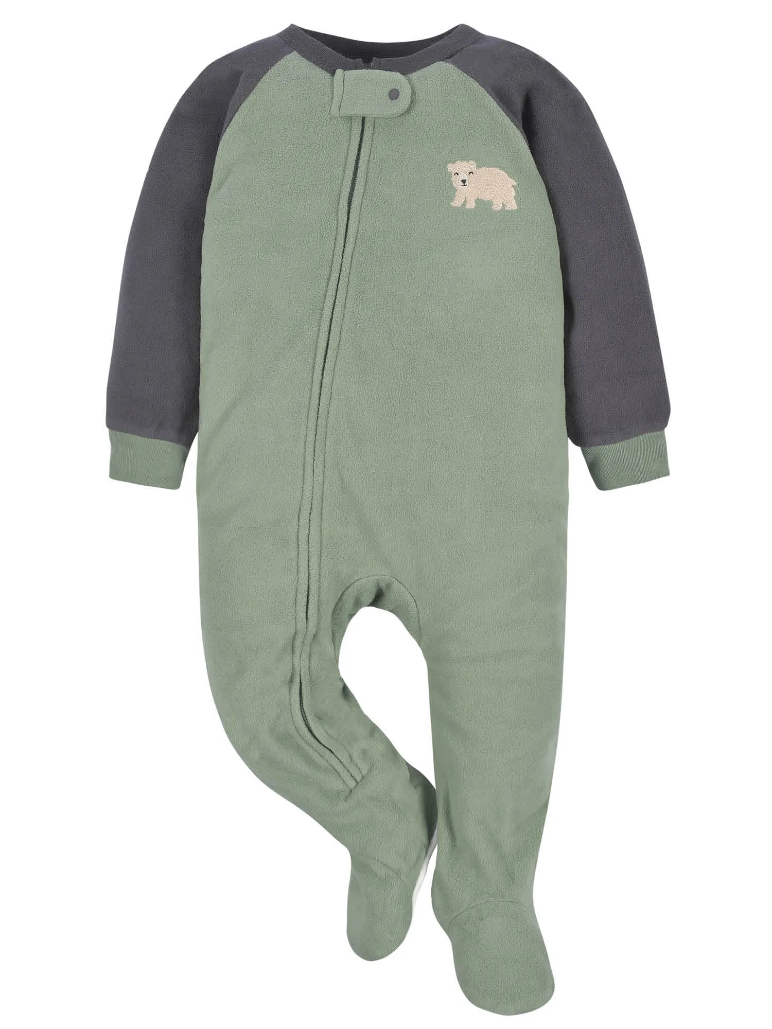 4-Pack Baby & Toddler Boys Buffalo & Bears Fleece Pajamas