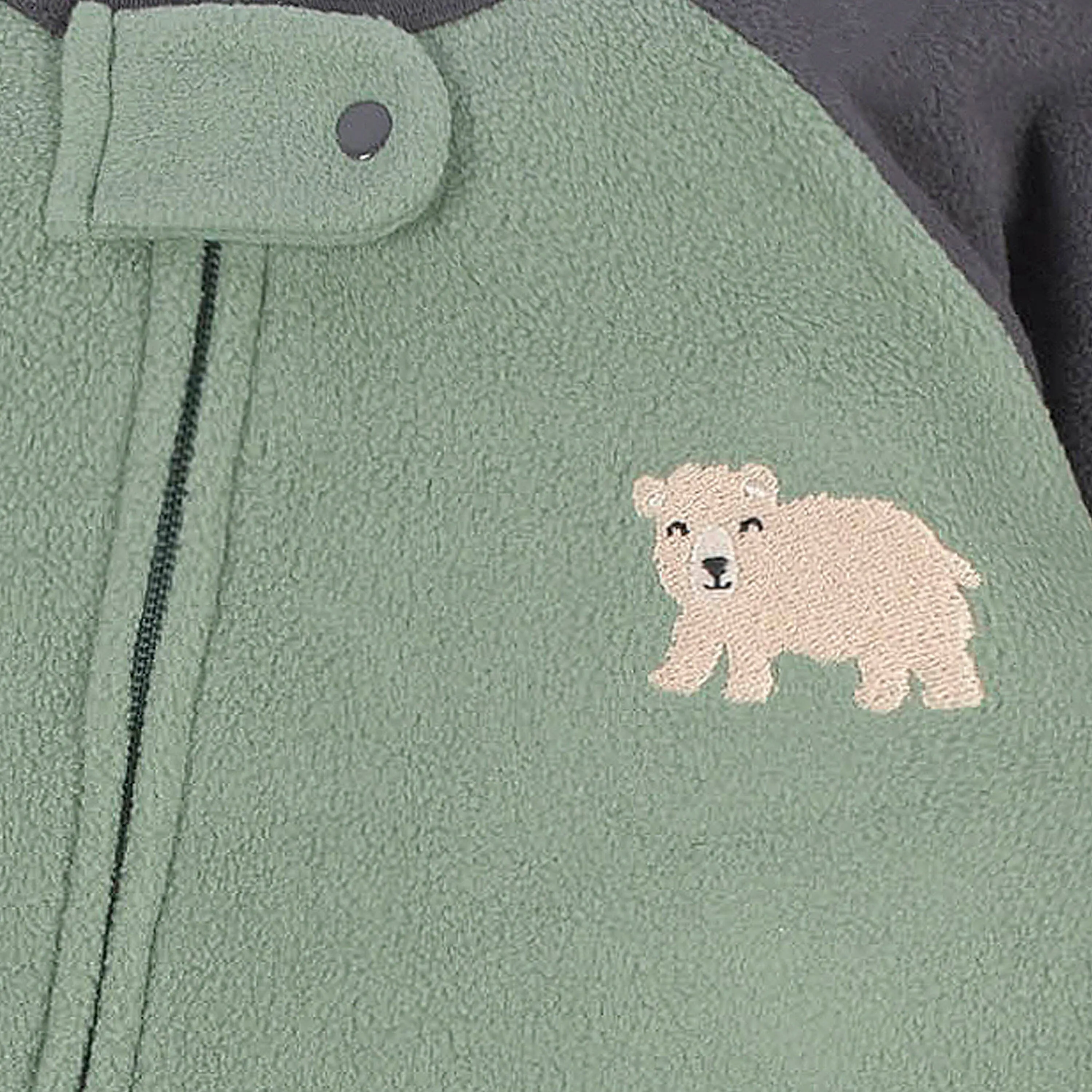 4-Pack Baby & Toddler Boys Buffalo & Bears Fleece Pajamas