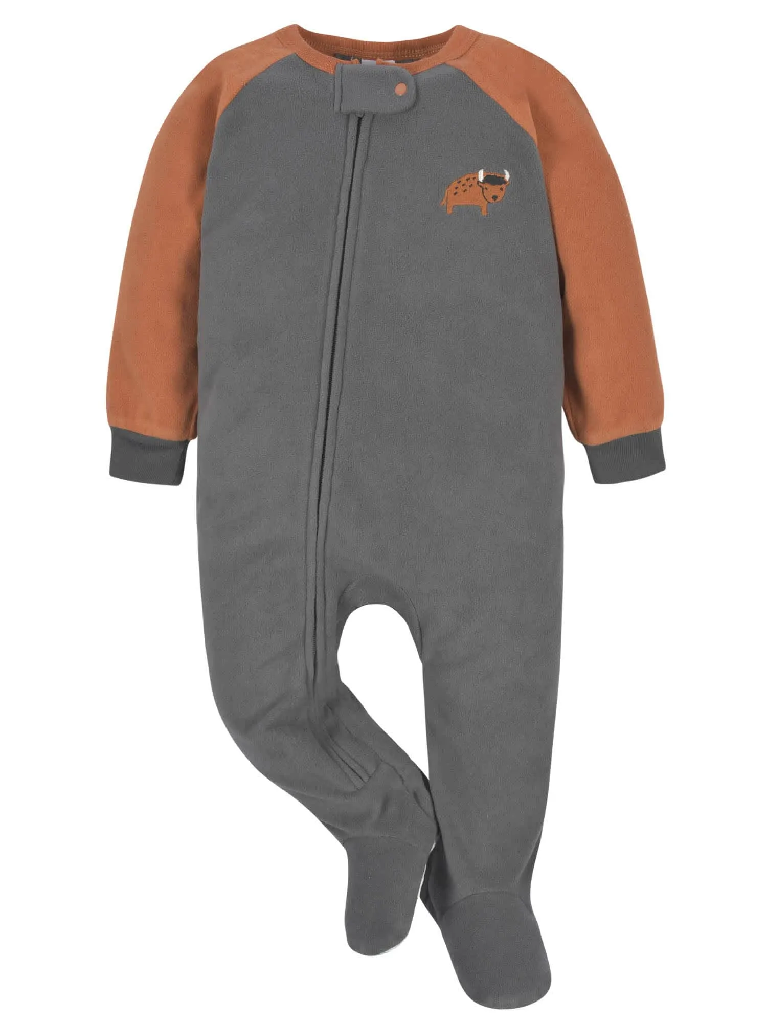 4-Pack Baby & Toddler Boys Buffalo & Bears Fleece Pajamas