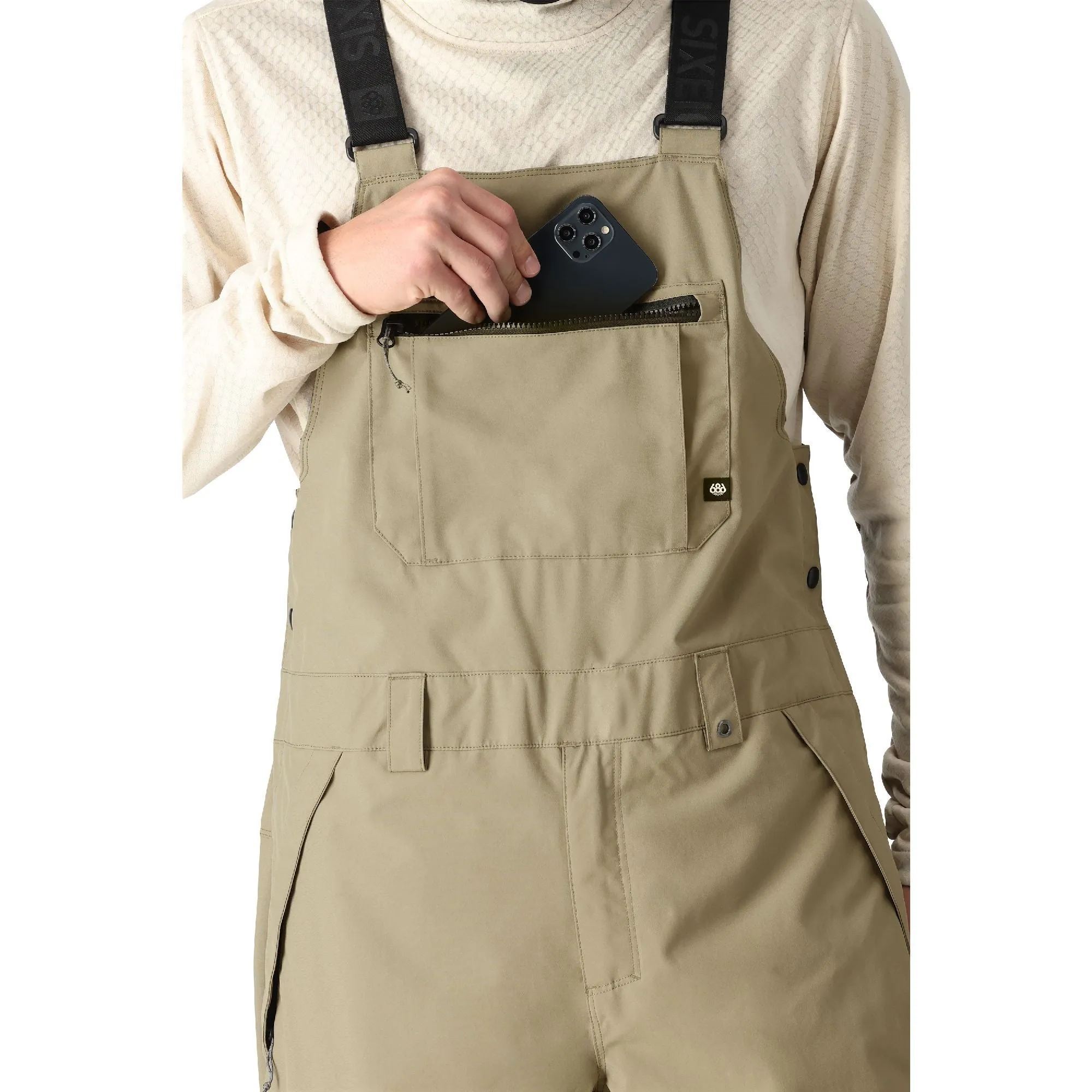 686 20k Hot Lap Shell Bib Snow Pants