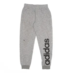 ADIDAS Joggers Grey Straight Girls L W26 L27