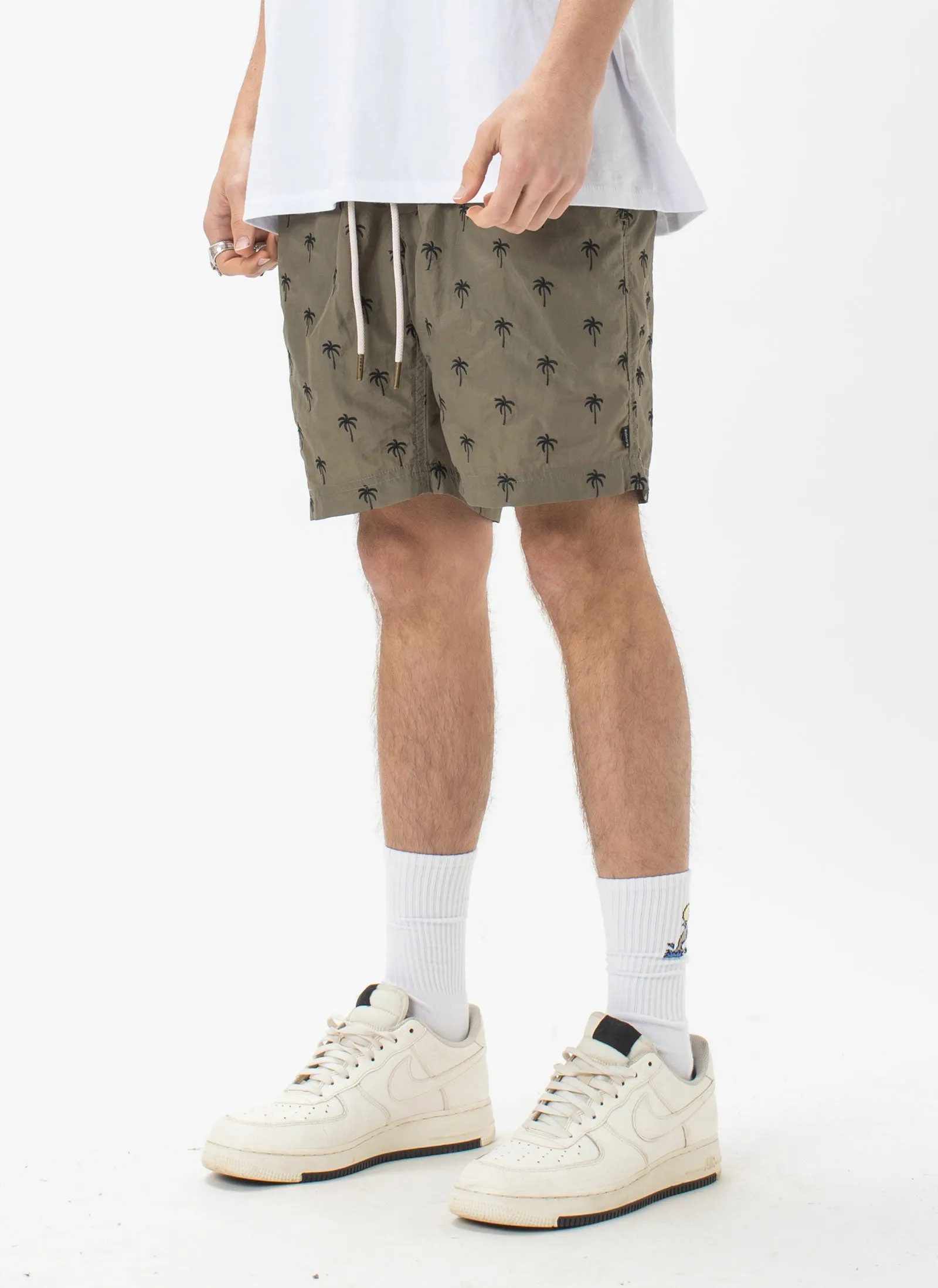 Amphibious 17" Swim Short Olive Embro
