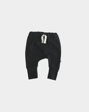 Babysprouts Bamboo Blend Slim Harems - Black