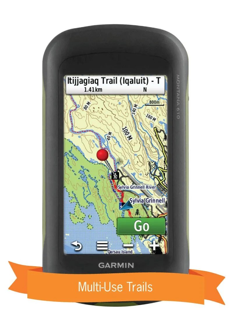 Backroad GPS TOPO Maps - SD Card - Northern CAD (YK/NU/NWT)