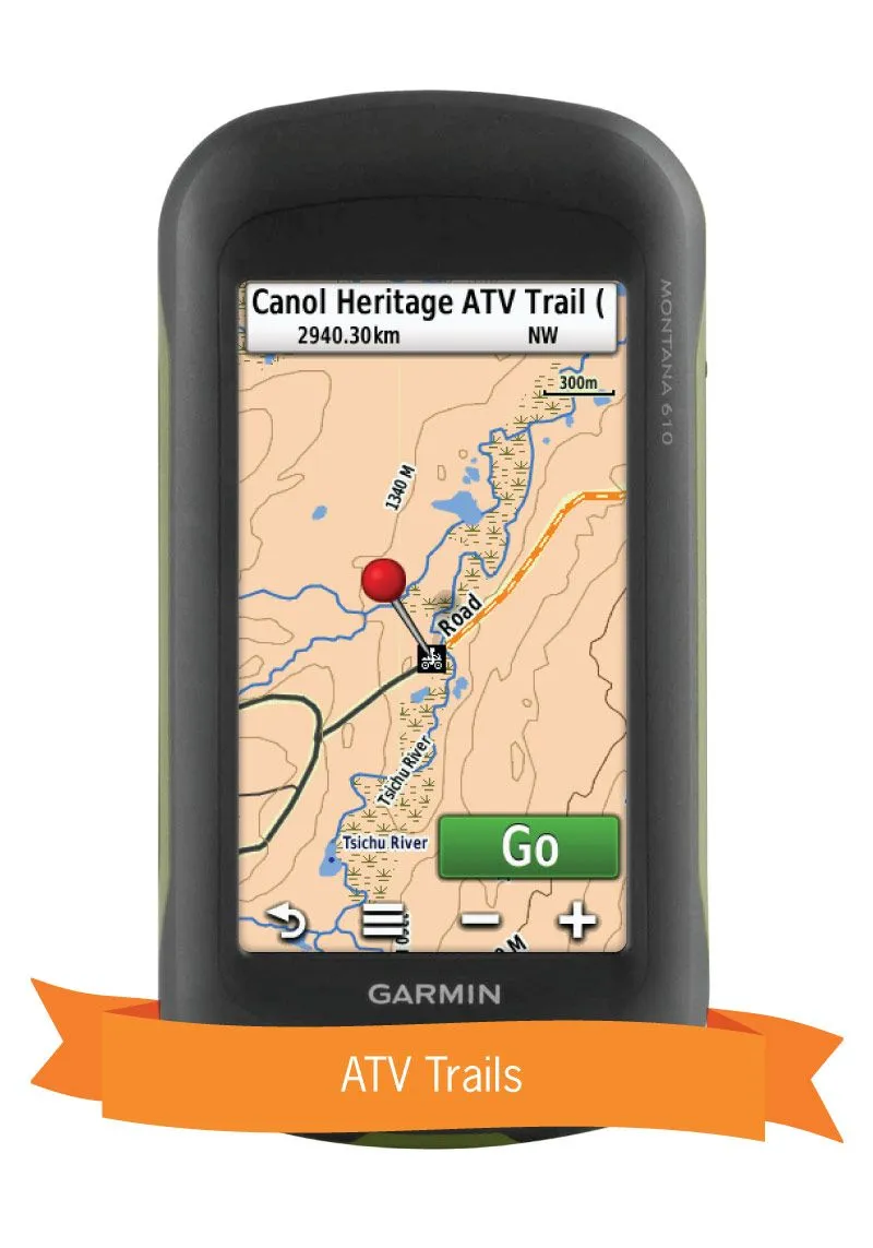 Backroad GPS TOPO Maps - SD Card - Northern CAD (YK/NU/NWT)