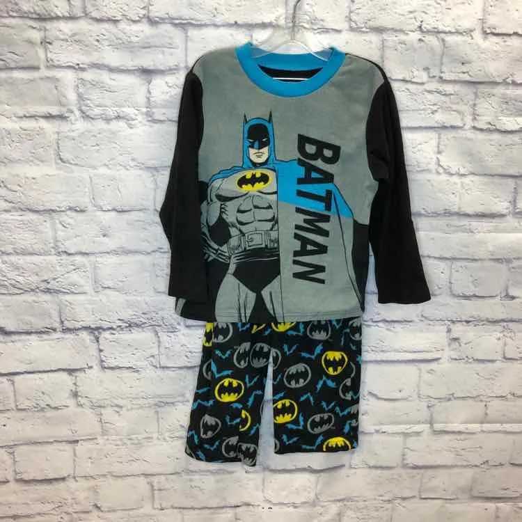 Batman Black Size 6 Boys Pajamas