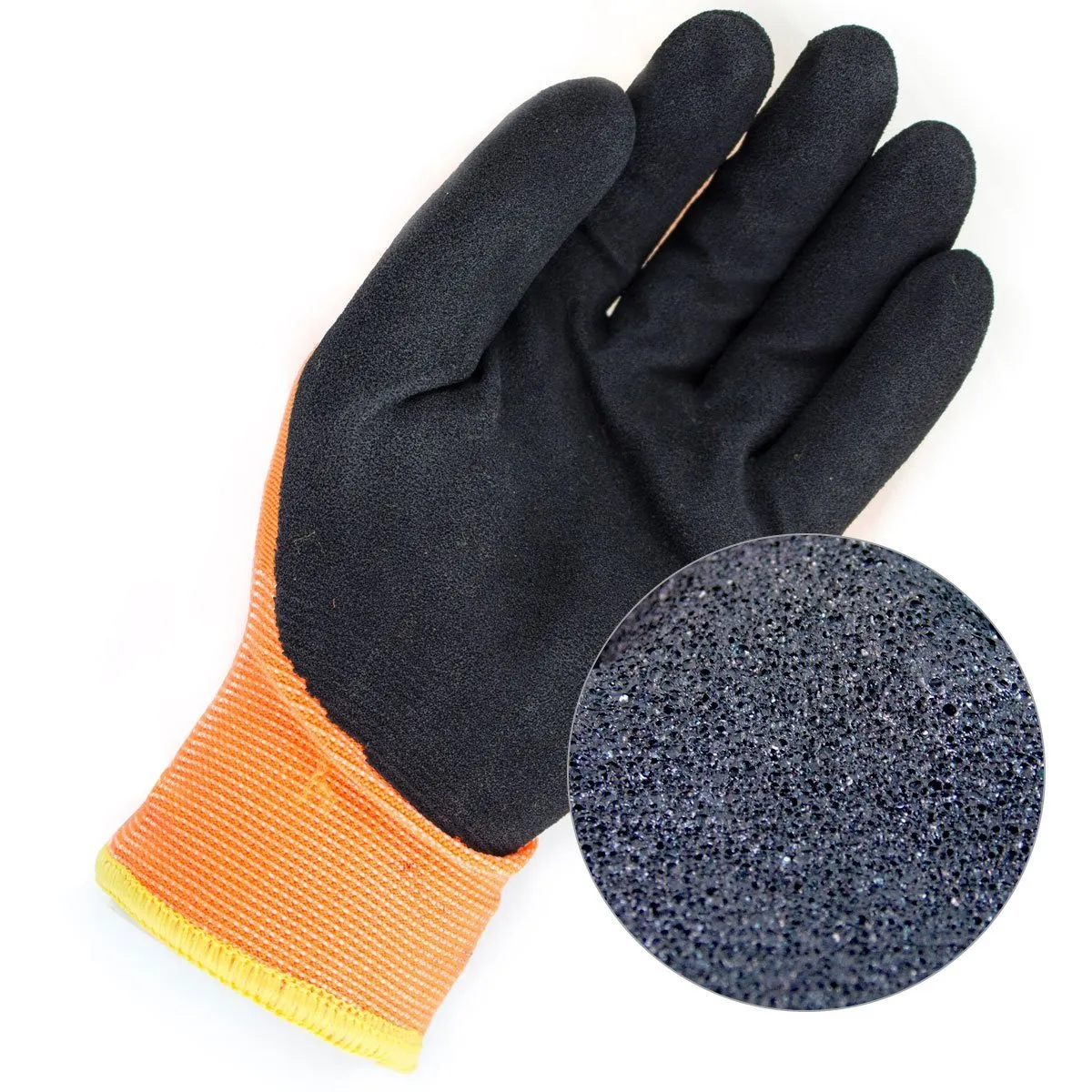 Better Grip® Double Lining Rubber Coated Gloves - BGWANS-OR