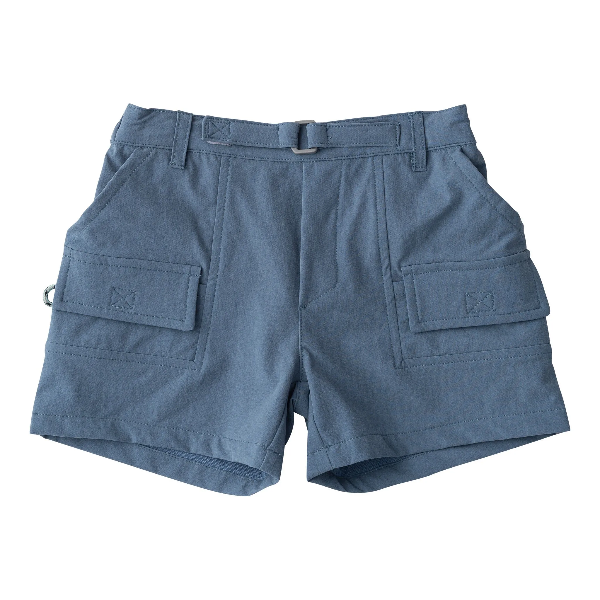 Boy's Inshore Performance Short in Bluefin Blue