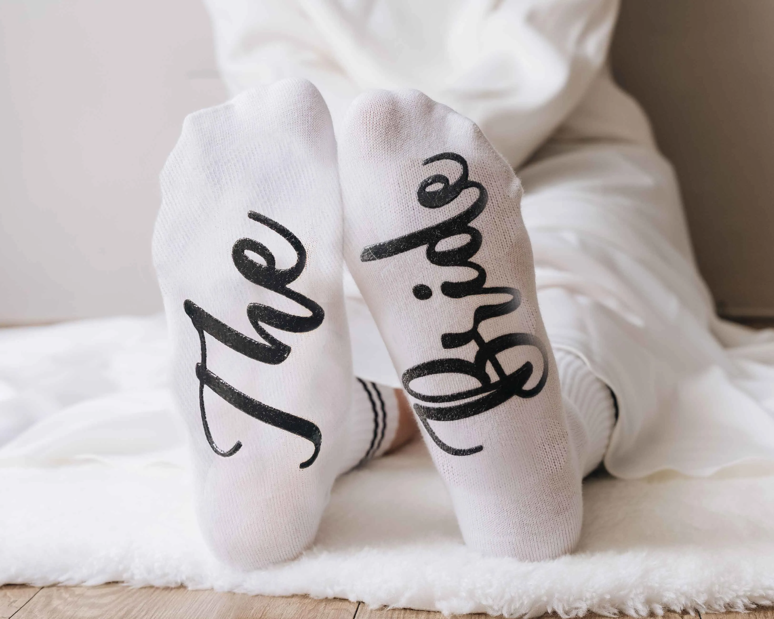 Bridal Party Cotton Socks