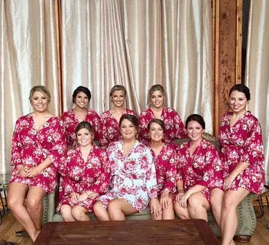 Bridesmaid Gift, Bridesmaid Robes, Flower Girl Gift, Wedding Gift, Bridal Robe, Mother of the Bride Gift,  Bridal Party Gift, Wedding Robe