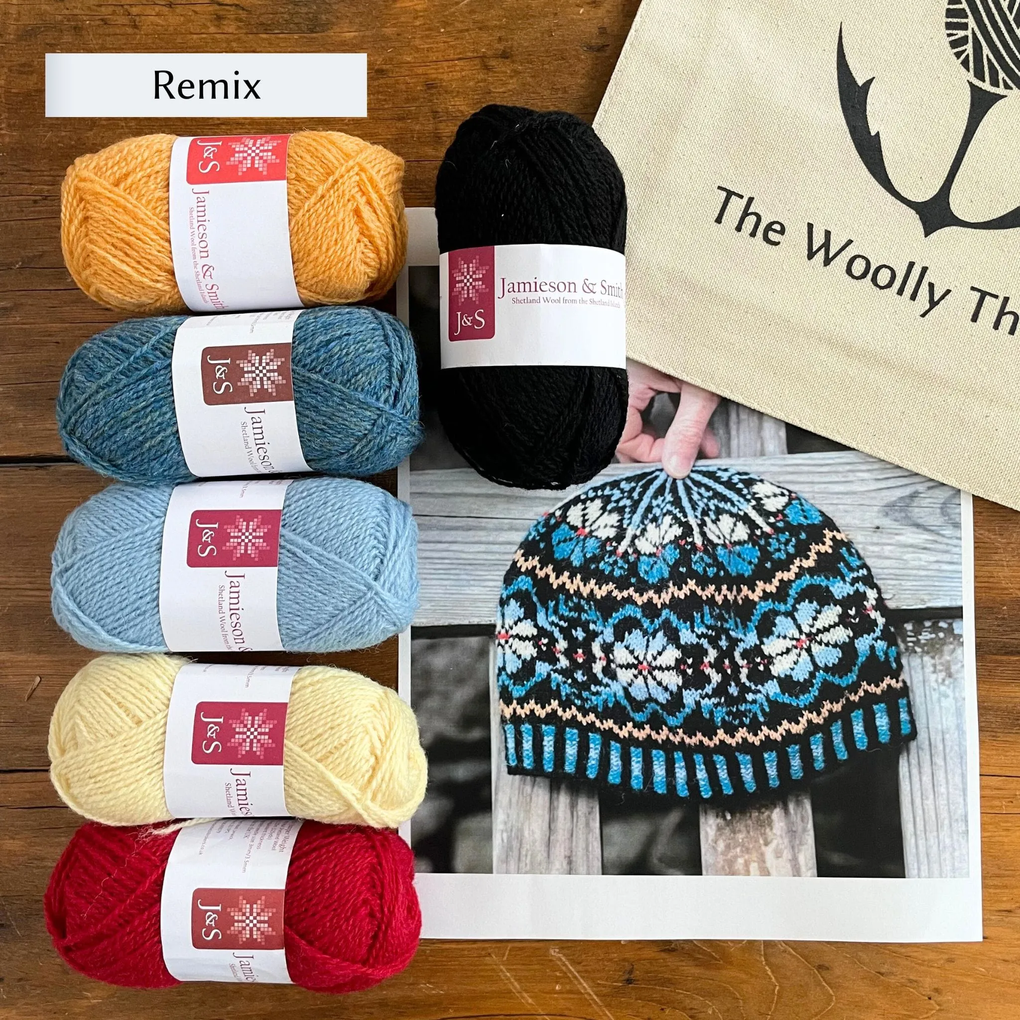 Buggiflooer Beanie Yarn Set - Jamieson & Smith
