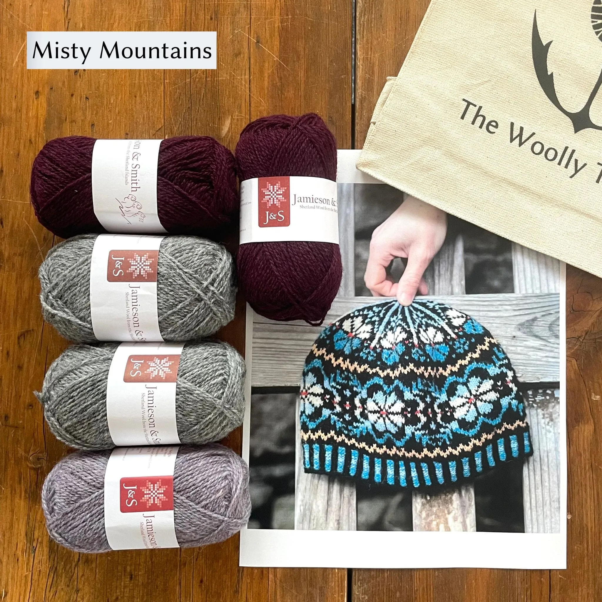 Buggiflooer Beanie Yarn Set - Jamieson & Smith