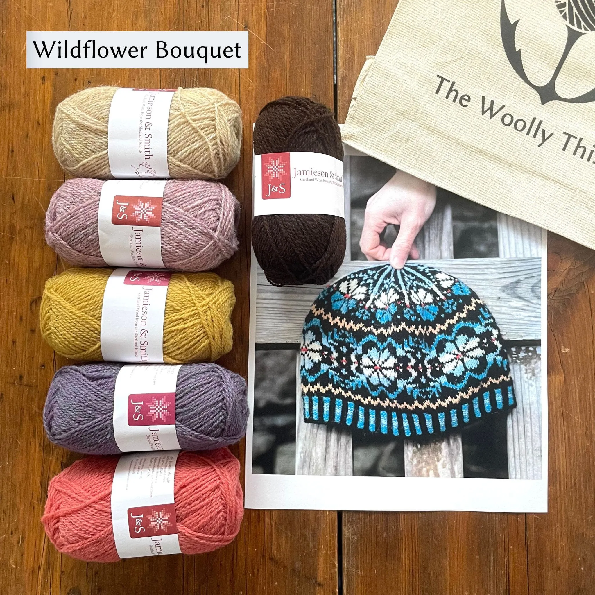 Buggiflooer Beanie Yarn Set - Jamieson & Smith