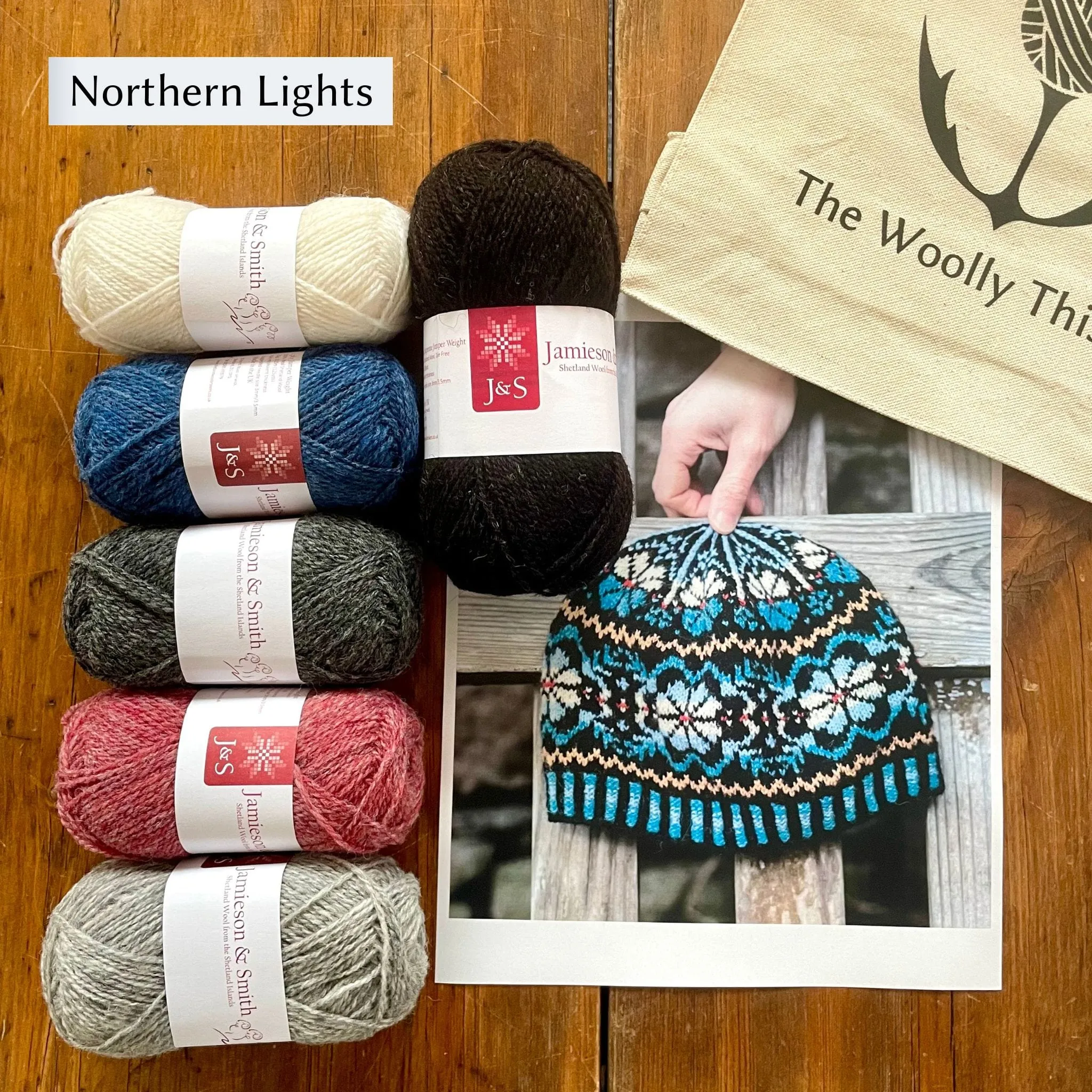 Buggiflooer Beanie Yarn Set - Jamieson & Smith