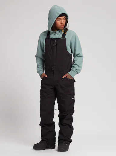Burton Reserve Bibs Black