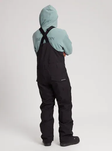Burton Reserve Bibs Black