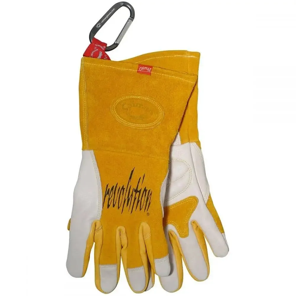 CAIMAN - Cow Grain Unlined MIG/Stick Welding Gloves