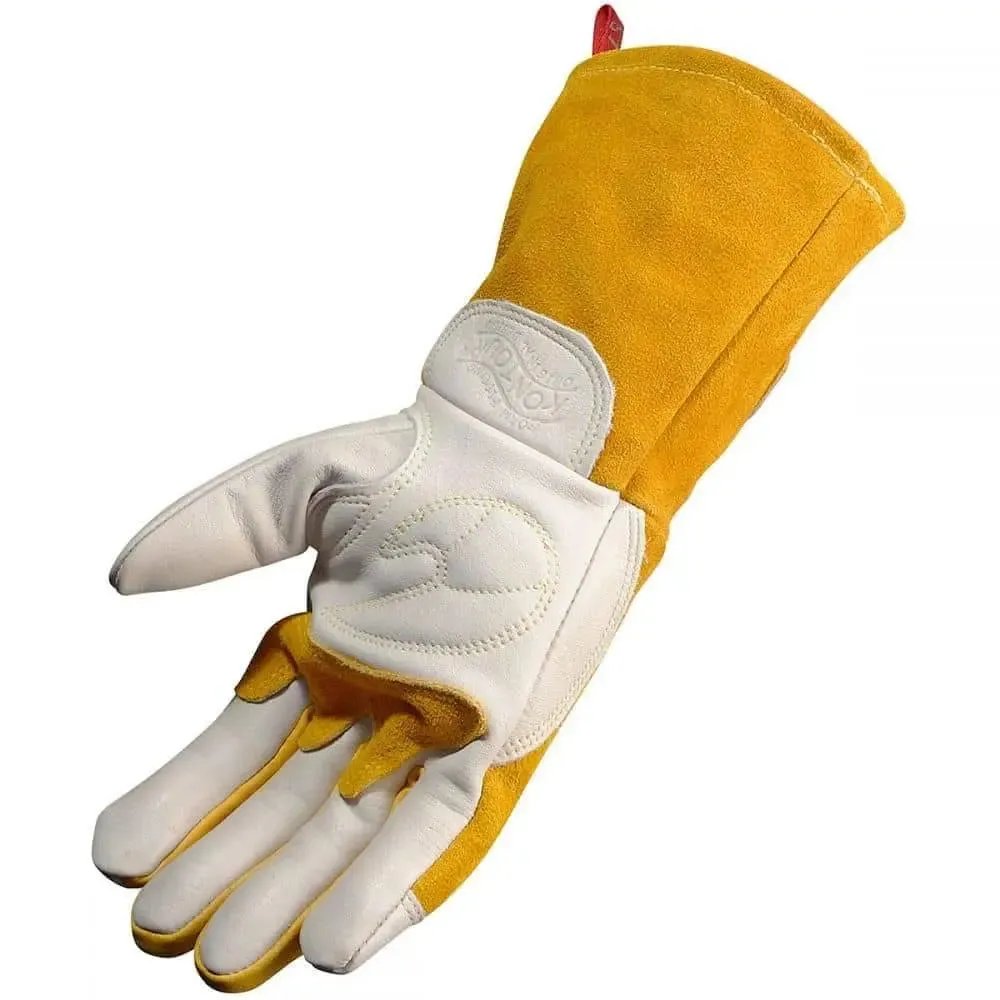 CAIMAN - Cow Grain Unlined MIG/Stick Welding Gloves