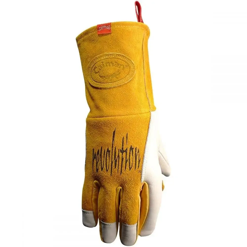 CAIMAN - Cow Grain Unlined MIG/Stick Welding Gloves
