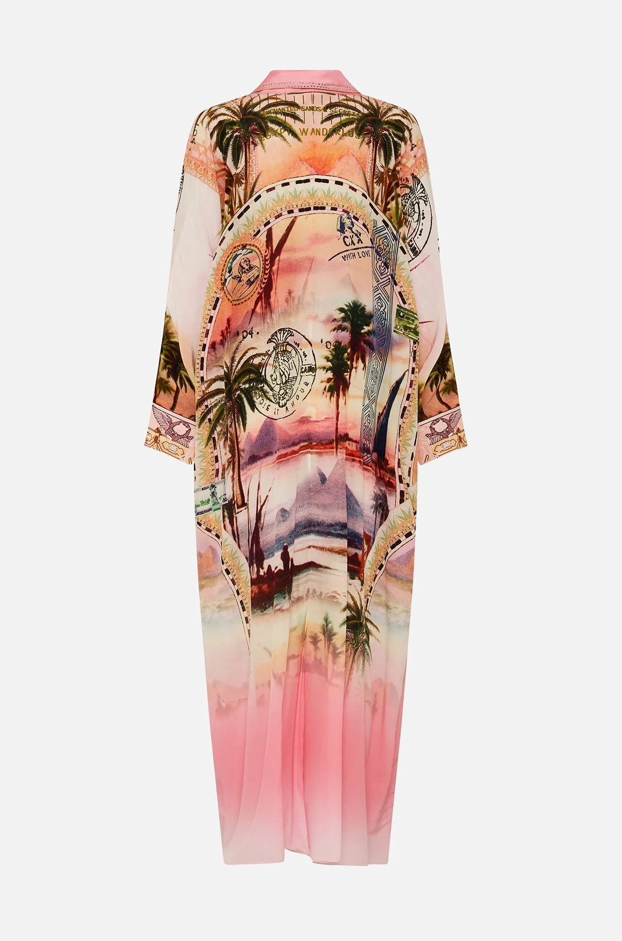 Camilla - Millas Got Mail Wing Collar Kaftan