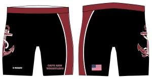 Cape Ann Wrestling Sublimated Compression Shorts