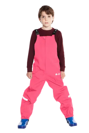 Children's Rain Bib, Park City Pink (Sizing Runs Large)