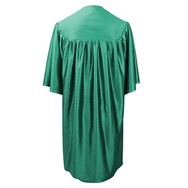 Child's Shiny Emerald Green Choir Robe