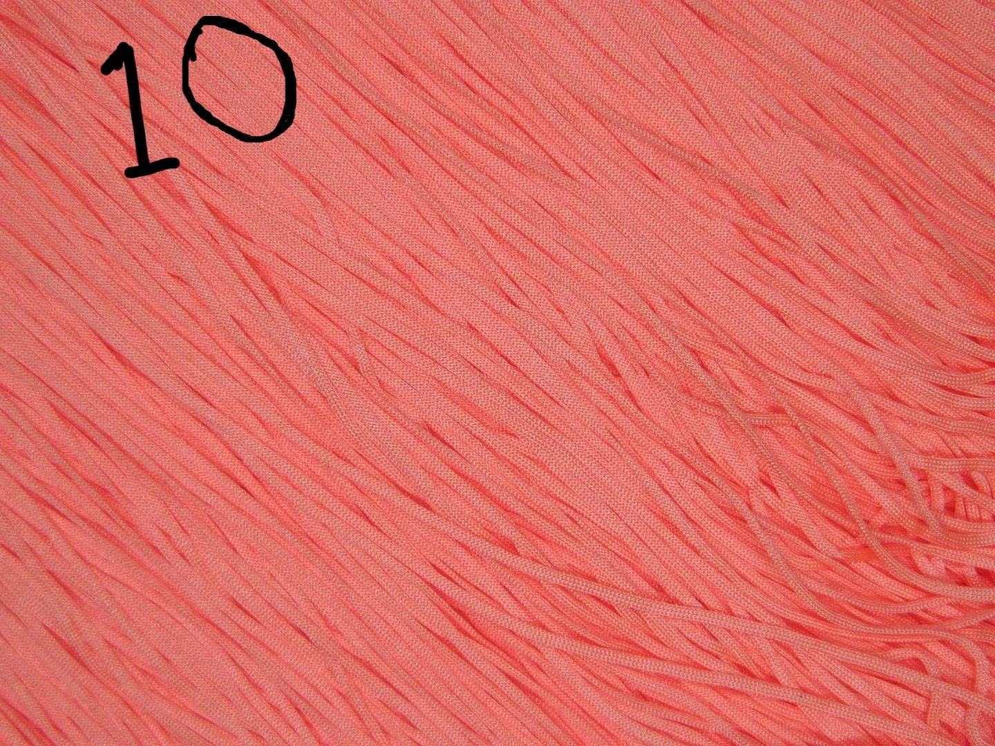 Choose your Colours! Slinky Tassel Fringed V-neck Plunge