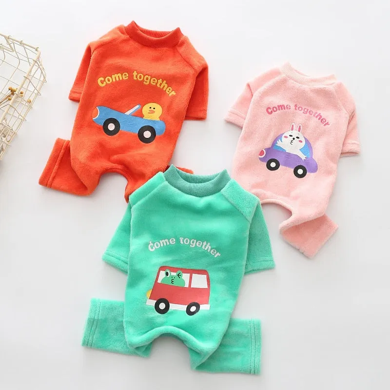 Come Together Cutie Fleece Pajamas