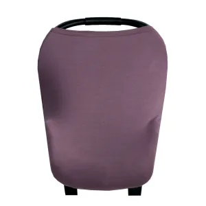 Copper Pearl Knit Car Seat Cover / Plum