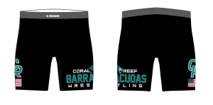 Coral Reef Wrestling Sublimated Compression Shorts
