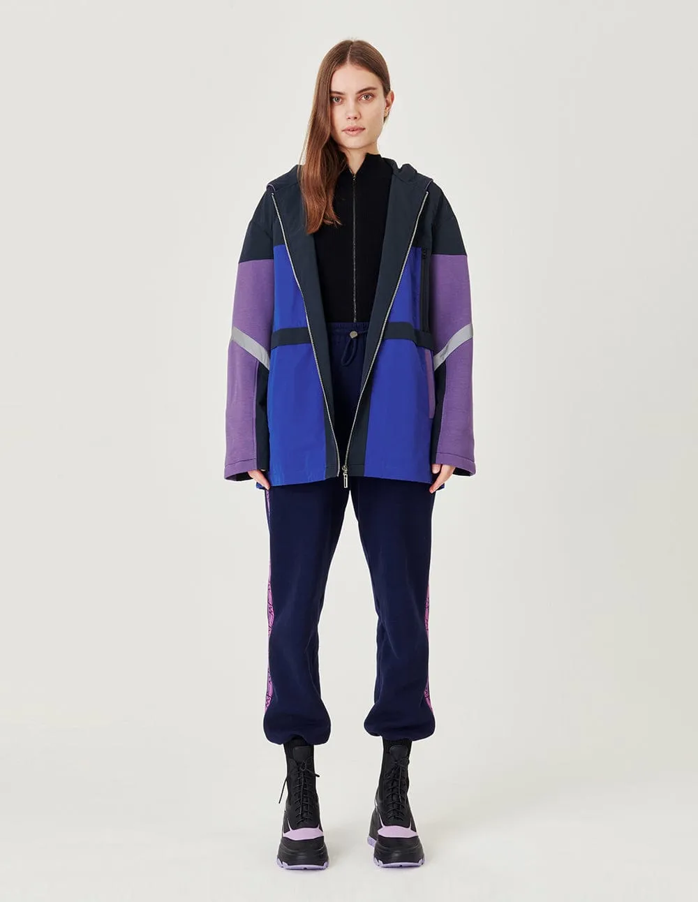 Couples Colorblock Loose Casual Jacket