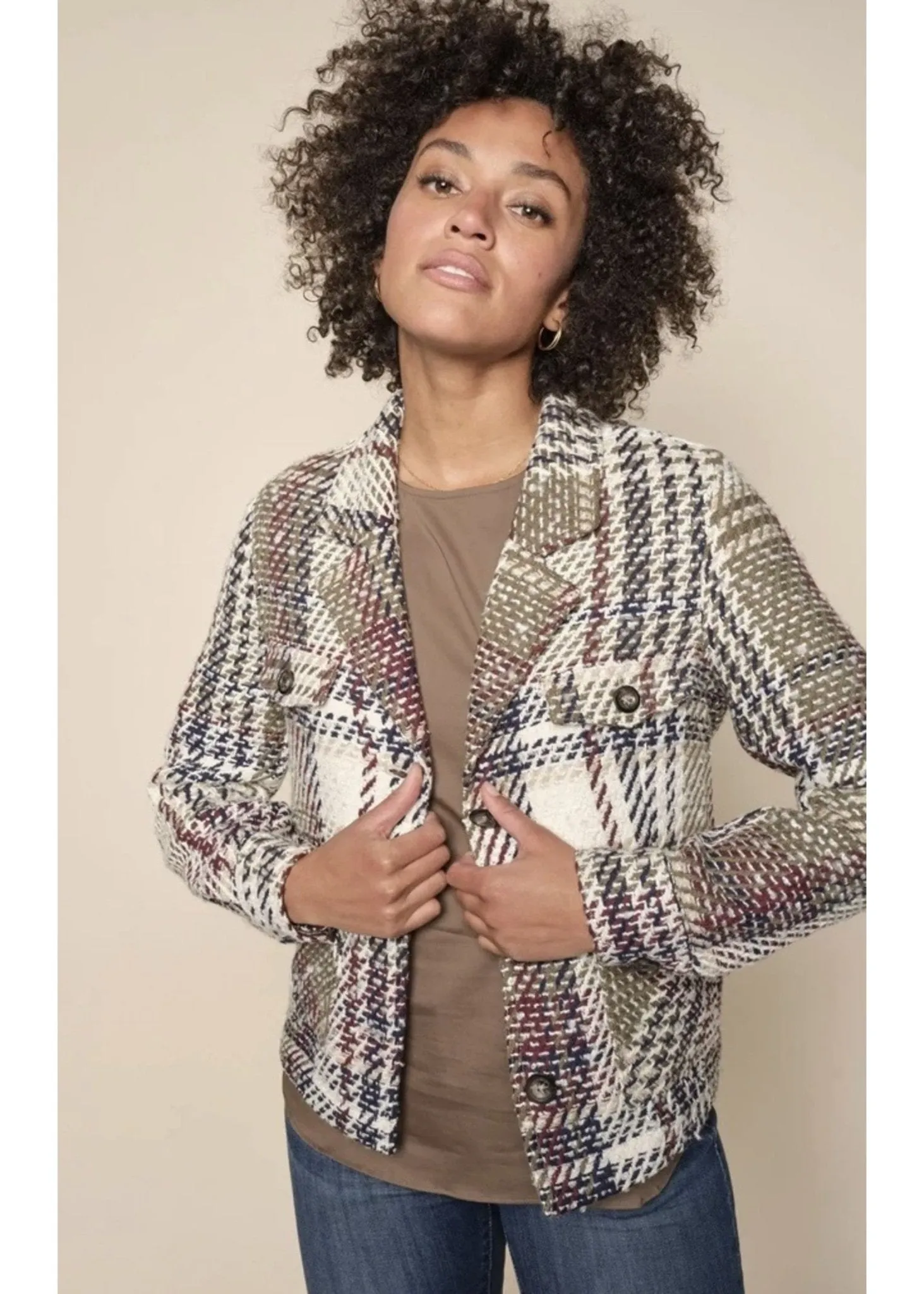 Cree Devee Jacket | Ecru