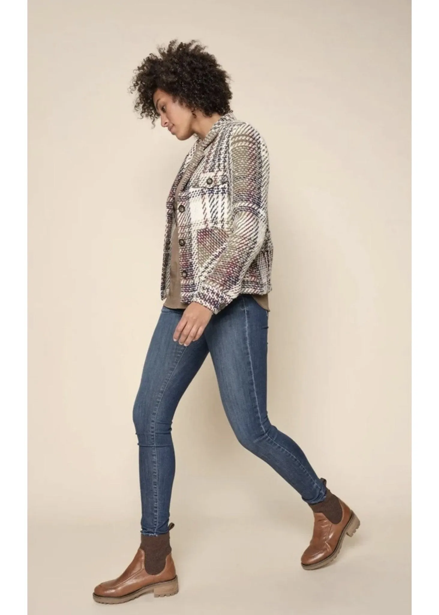 Cree Devee Jacket | Ecru