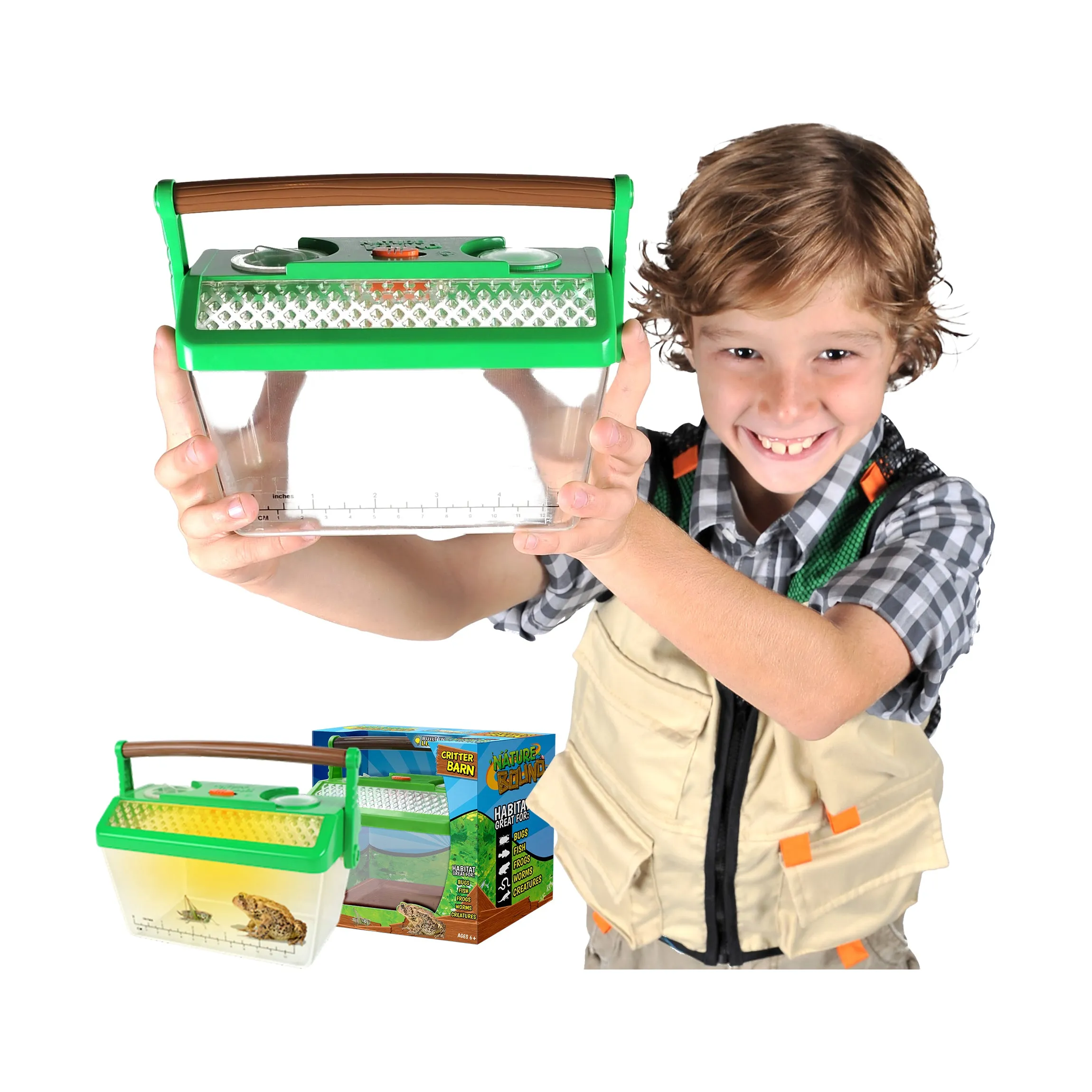 Critter Barn Habitat with Built-in Light