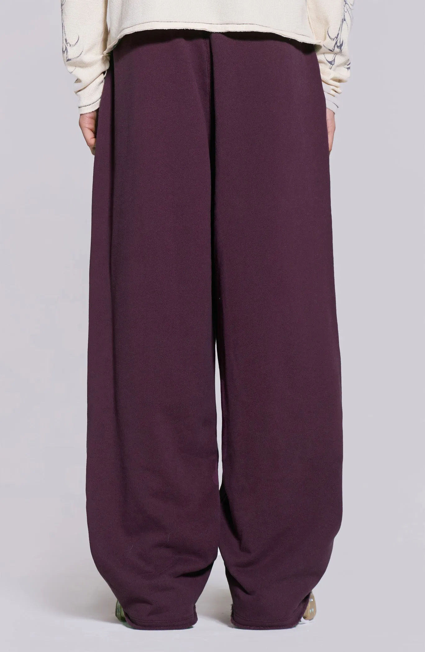 Dark Burgundy Monster Joggers