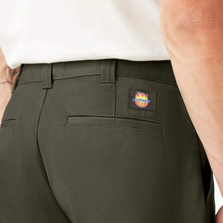 Dickies X Spitfire Double Knee Pants (Olive Green)