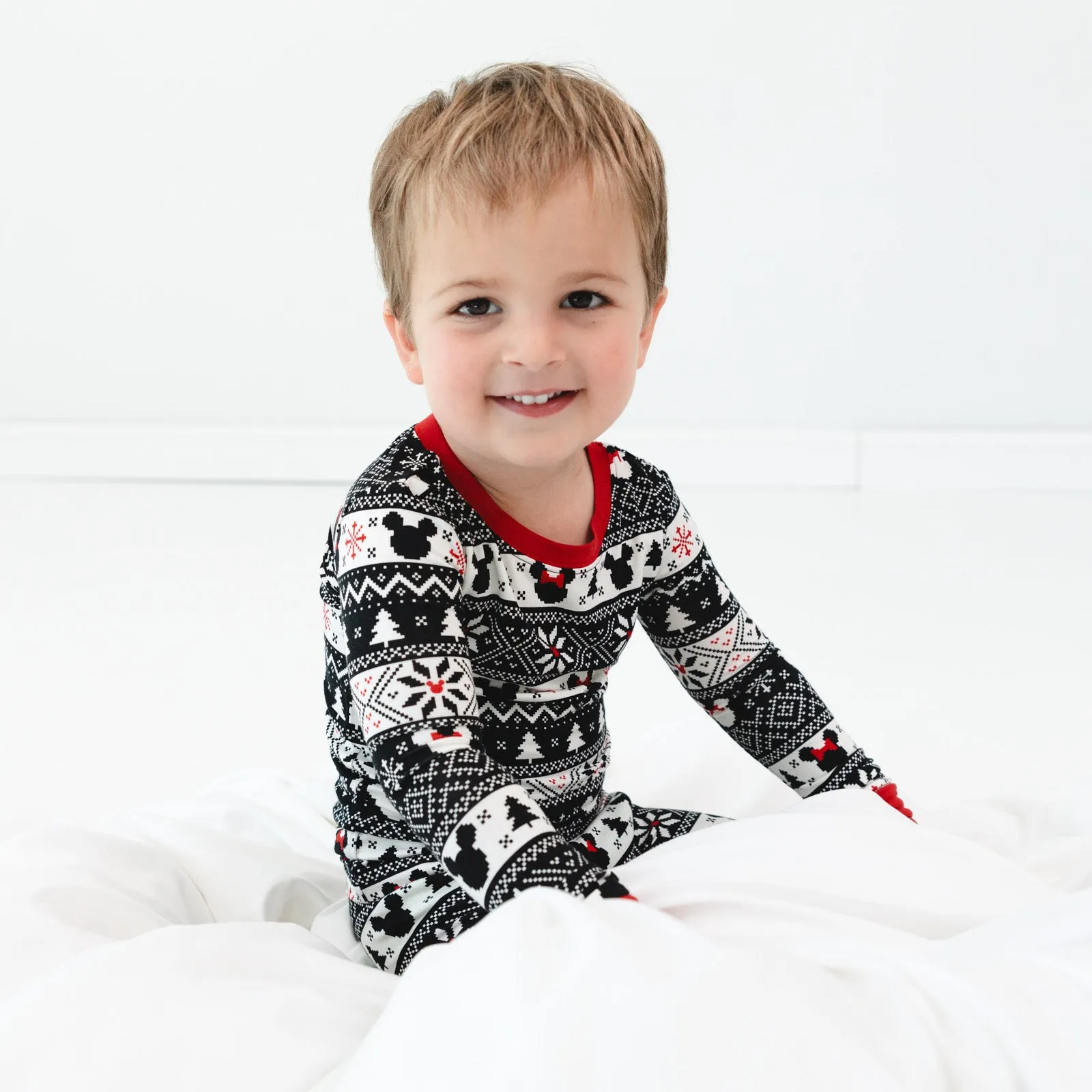 Disney Mickey Fair Isle Two-Piece Pajama Set