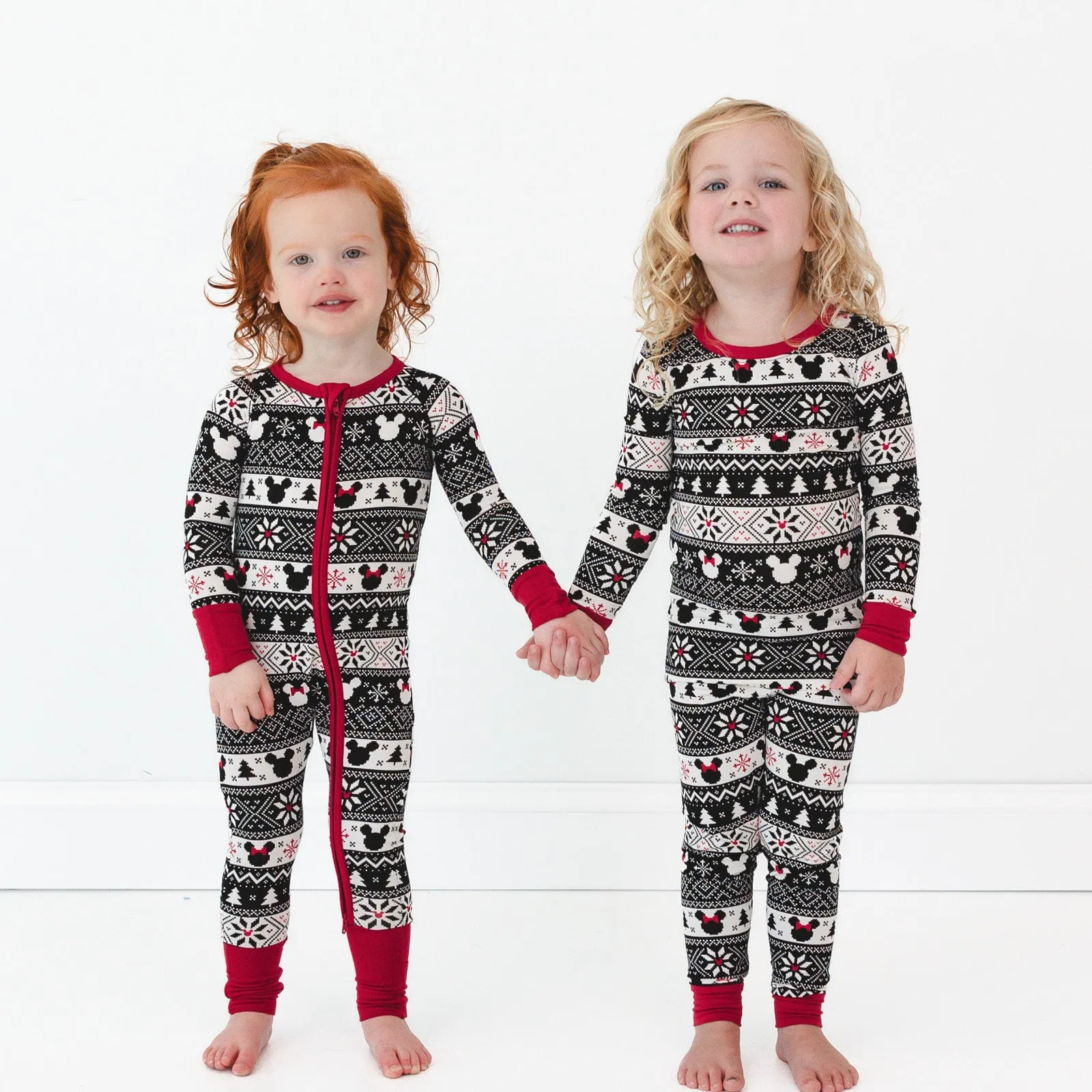 Disney Mickey Fair Isle Two-Piece Pajama Set