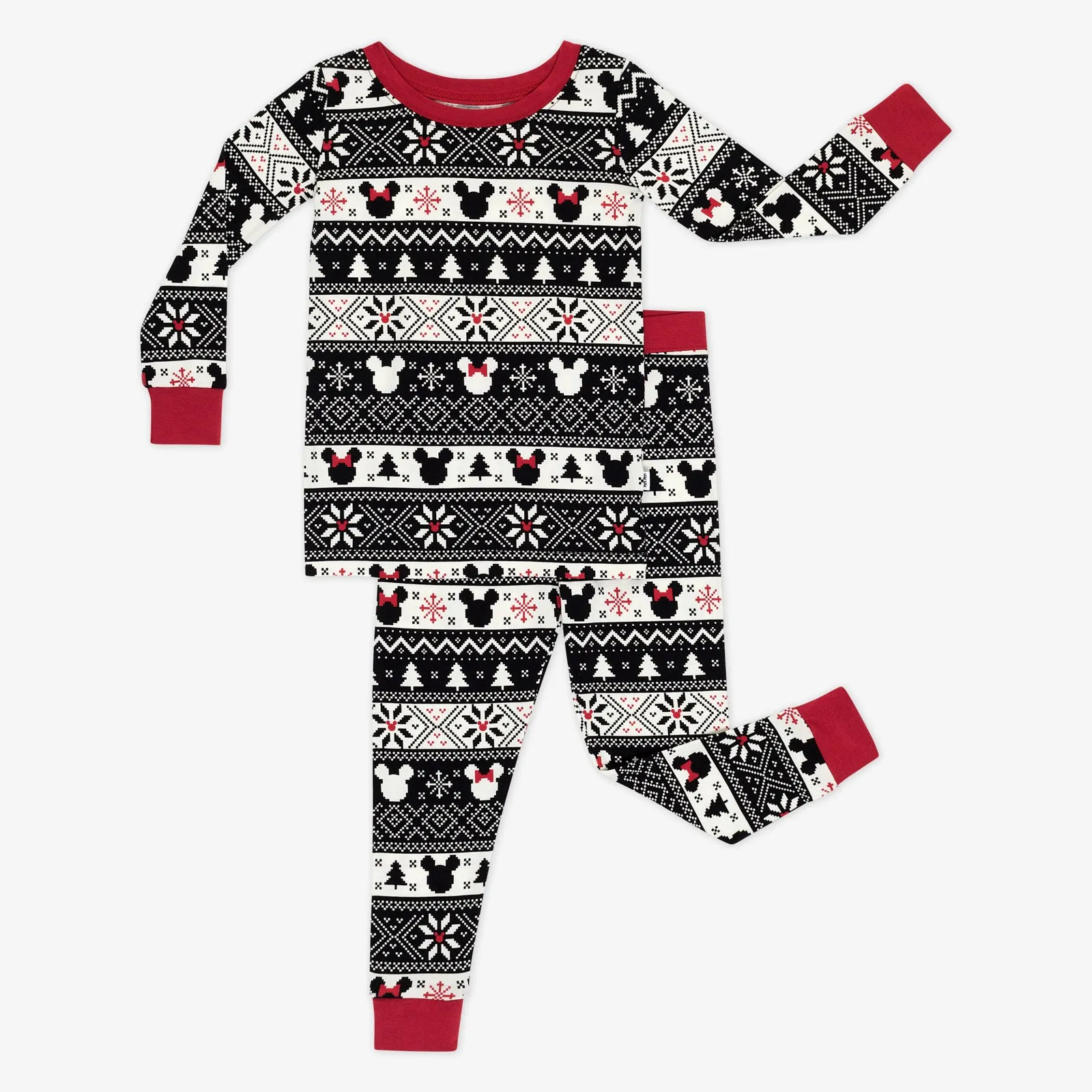 Disney Mickey Fair Isle Two-Piece Pajama Set