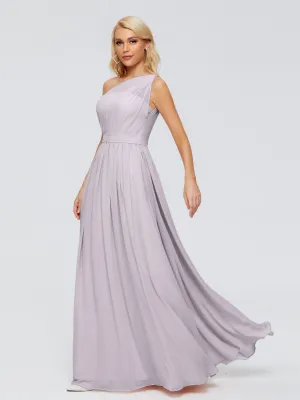 Dusk Bridesmaid Dress Arabella One Shoulder Sash Bridesmaid Dresses