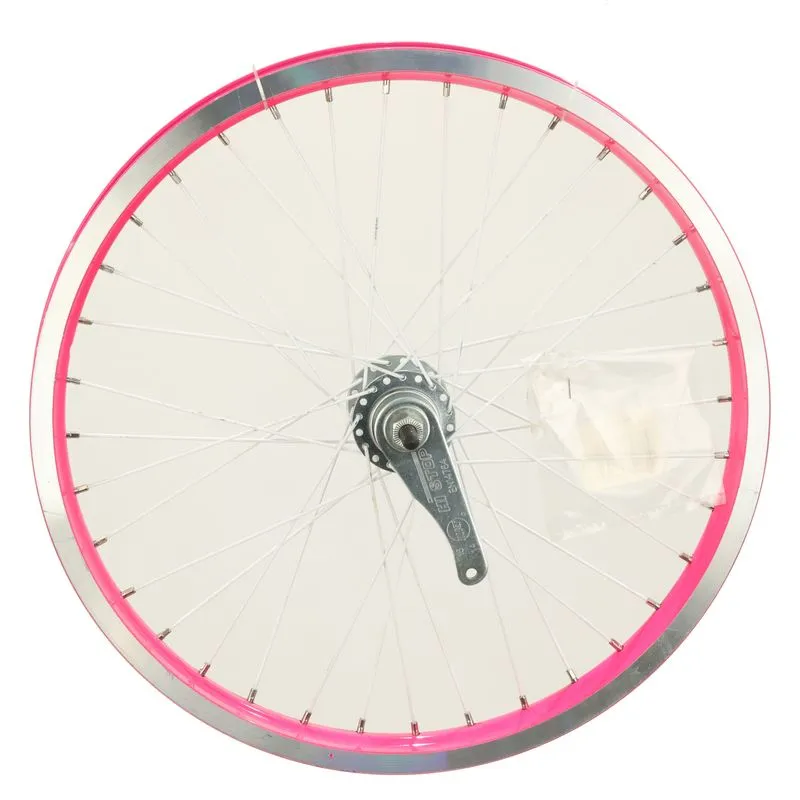 Electra Heartchya 20" Rear Wheel, Bolt-On, Clincher, Circlip, Coaster Brake