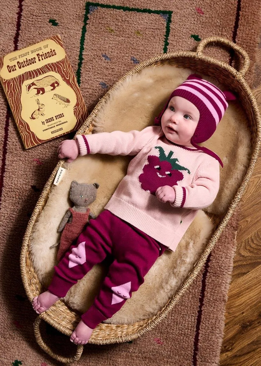 Ellis & Fern Set - Dusty Pink Sweater & Trouser Set