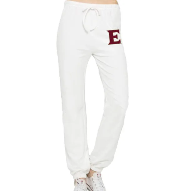 Elon White Joggers
