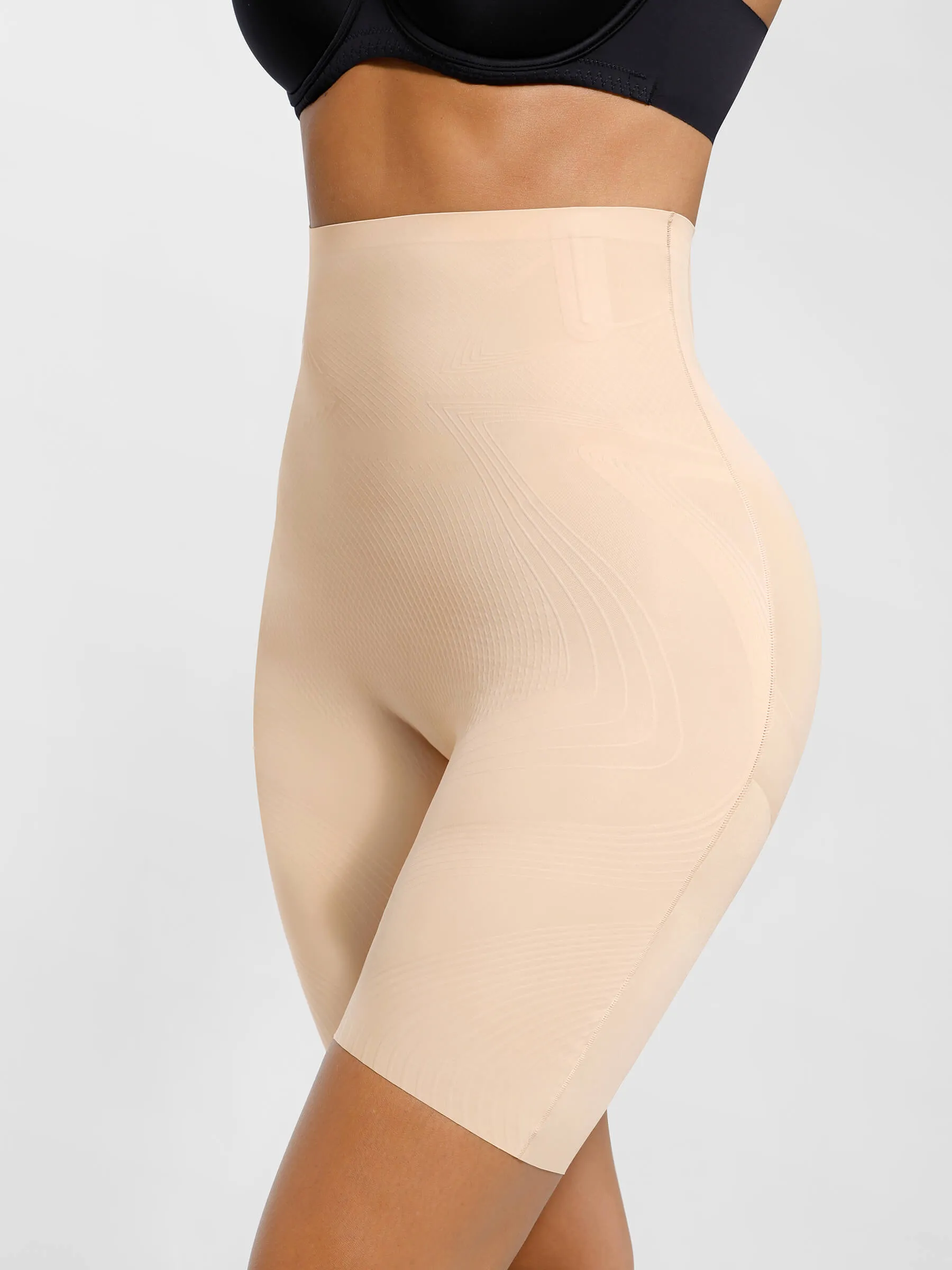 Feelingirl High Waisted Tummy Control Butt Lifting Shapewear Shorts