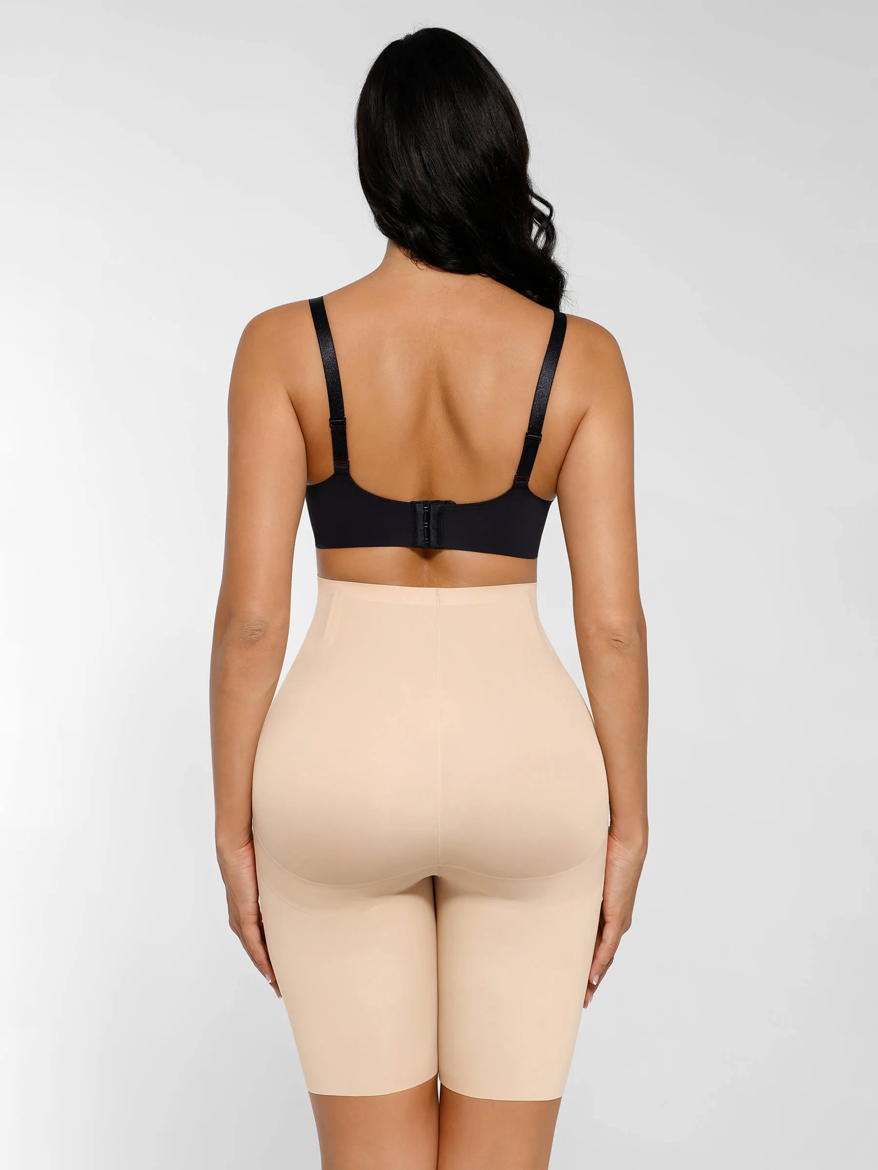 Feelingirl High Waisted Tummy Control Butt Lifting Shapewear Shorts