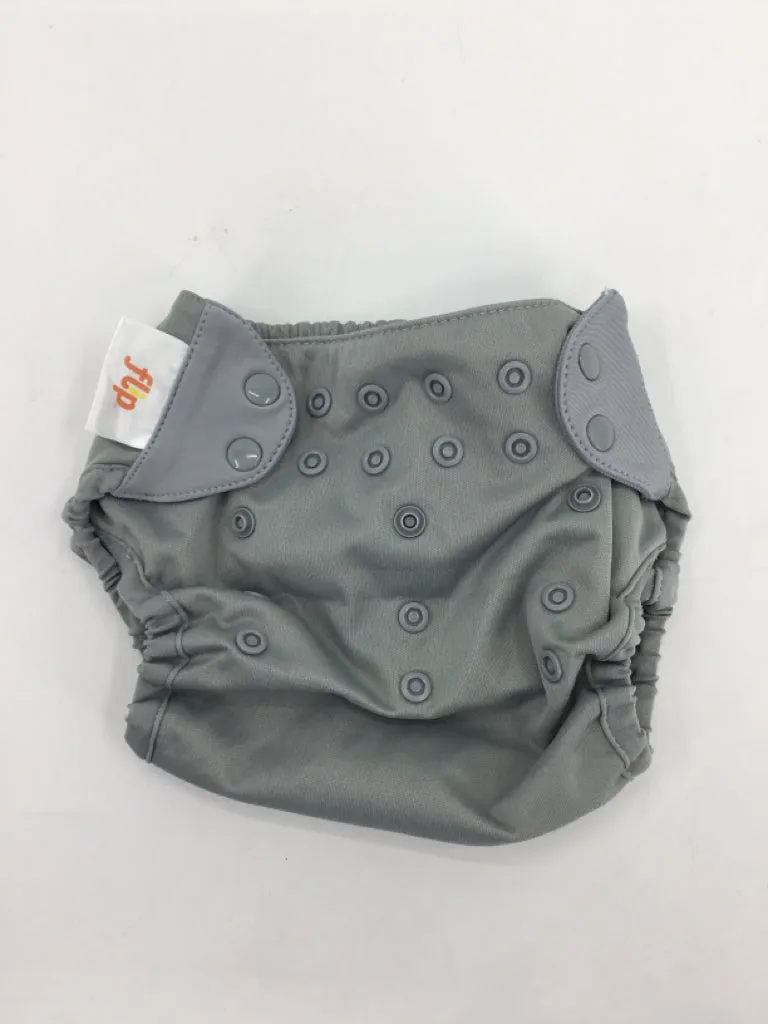 Flip Child Size One Size Gray Solid Cloth Diaper Cover