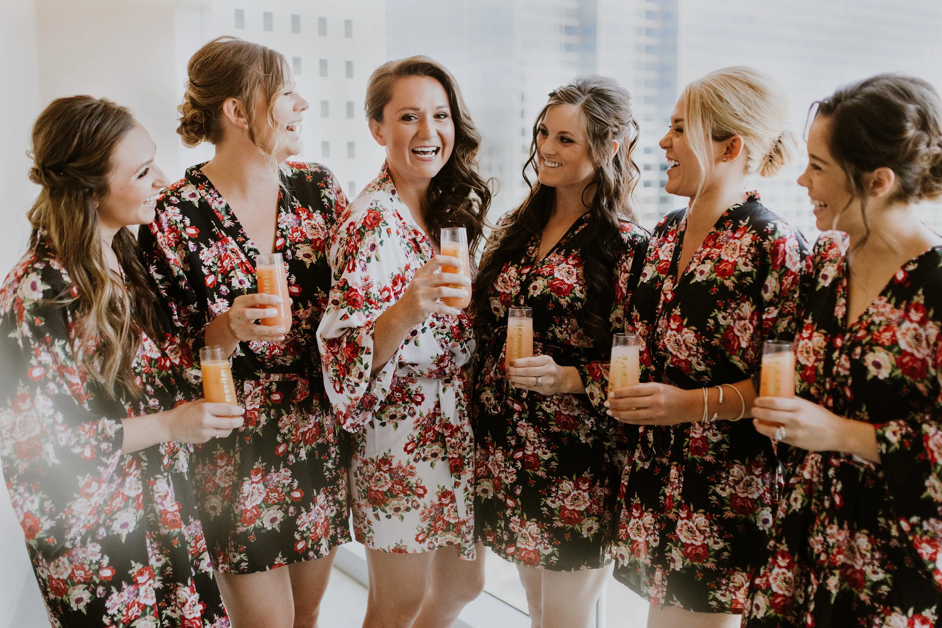 Floral Bridesmaid Robes~Bridesmaid Gift~Gift for Bridesmaid~ Bridal Robes~Wedding Robes~Bridal Party Gift~Kimono~Discount for Multi Order