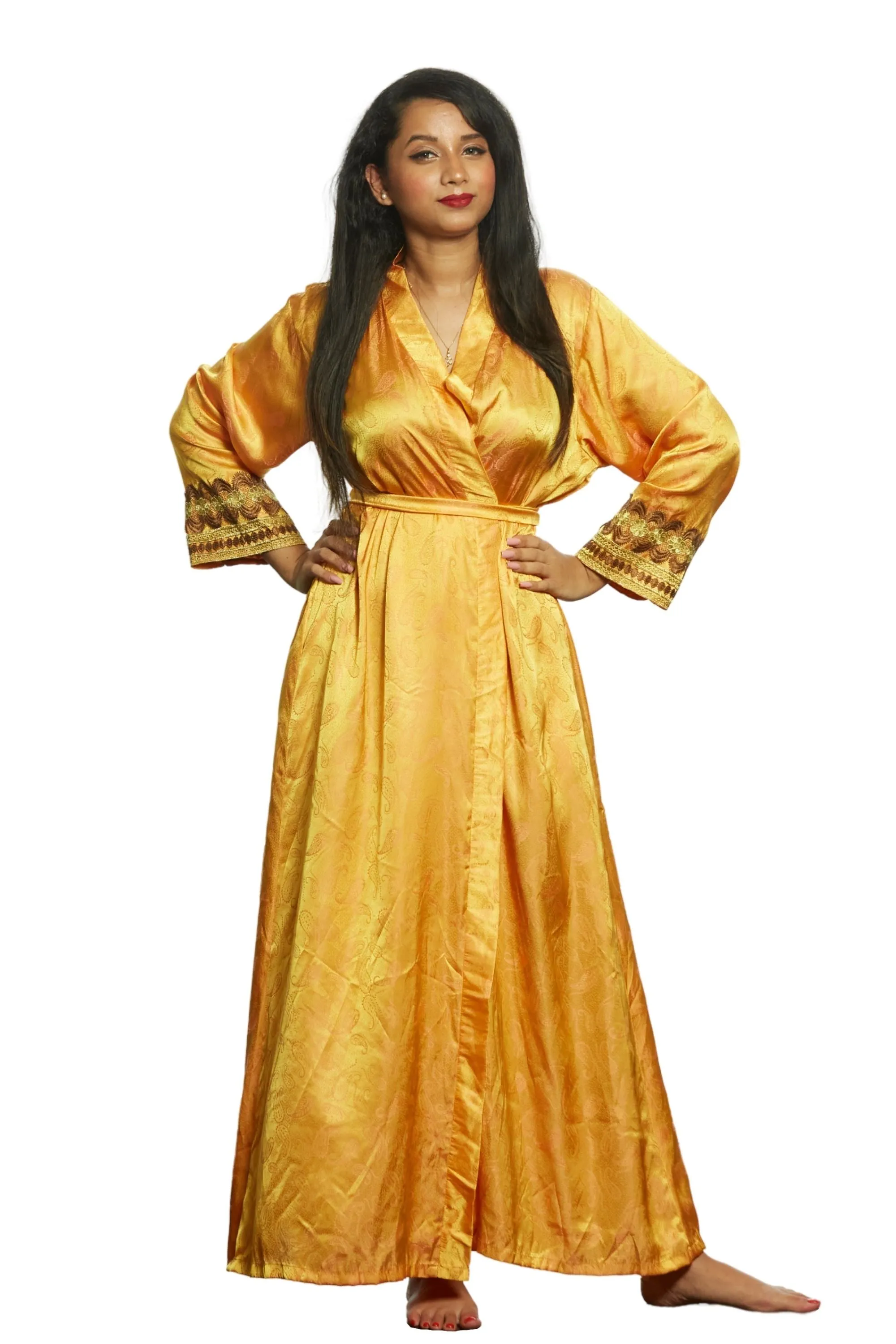 Georgia 2 piece kimono robe & shorts set