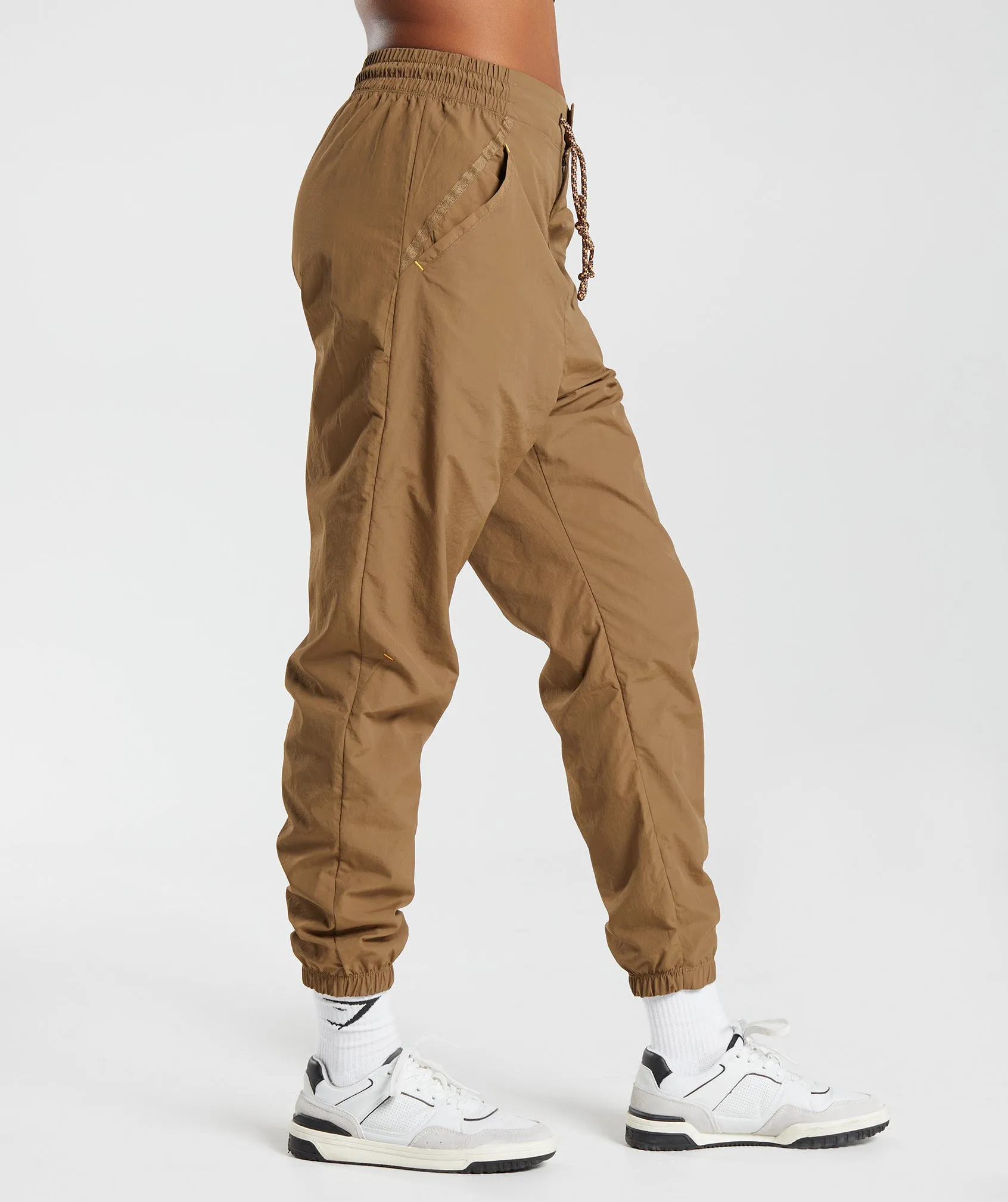 Gymshark Retake Track Joggers - Puddle Brown